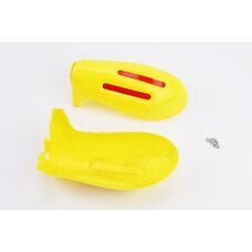 пластик - защита для рук лев., прав. к-кт 2шт, ЖЕЛТЫЙ