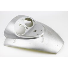 УЦІНКА GRAND PRIX пластик - передній "дзьоб" під фару подвійну, СІРИЙ (подряпина)