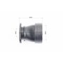 Патрубок карбюратора Husqvarna-340/345/350/351/353, JONSERED-CS2141/CS2145/CS2150/CS2151/CS2153