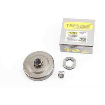 Тарілка зчеплення + зірка 325-7 Husqvarna-340/345/350/351/353/357/359/445/450/560 + підшипник