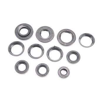 Сальники к-кт 11шт (17x30x7/10; 22x35x8; 23x36,5x6,7-2шт; 34x43,4x5/8-4шт; 34x52x9; 25x52x6; 26x52x8/10) Юпітер