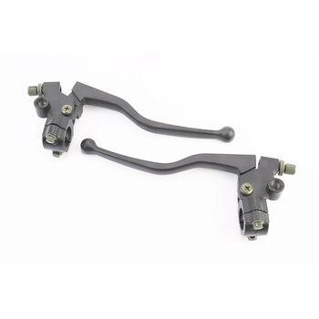 Важіль гальма, зчеплення з кріпленням к-кт 2шт (чорні)