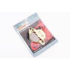 Гальмівні колодки (дискові) Suzuki AD100 / RM 80 / RM 85 / DR-Z 125; KAWASAKI KLX 125L / KMX 125 к-кт жовті