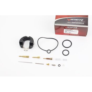 Ремонтный комплект карбюратора Honda DIO 50, 16 деталей+поплавок