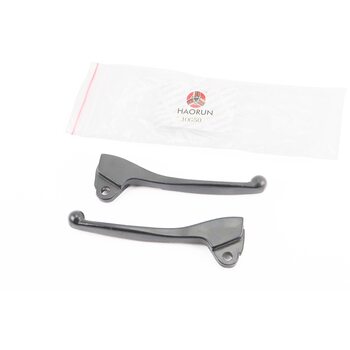 Важелі керма лівий, правий к-кт 2шт (барабан. гальмо) Yamaha JOG, чорні