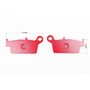 Тормозные колодки (дисковые) Honda LEAD AF20/XR 50/CRM 250; HYOSUNG RX400; SUZUKI DR-Z400/RM 125/DR 125; KAWASAKI KLX250/KX 125 к-кт красные