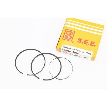 Кільця поршневі Honda LEAD90 48мм +0,50 жовта коробка (замки верхні)