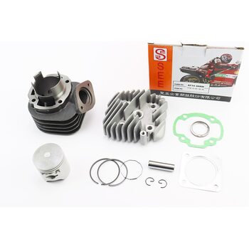 Циліндр к-кт (цпг) Honda DIO ZX / AF34 80cc-48мм (палець 12мм) + головка циліндра (AF35 DIO ZX; AF48 LEAD)