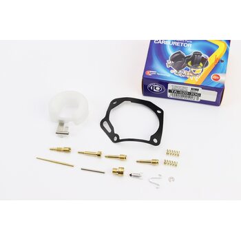 Ремонтный комплект карбюратора Yamaha JOG, 9 деталей+поплавок