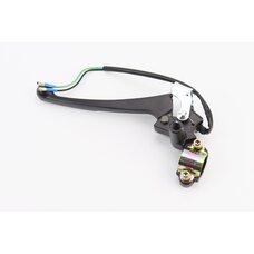 Важіль гальмівний лівий з кріпленням, гальмівним датчиком в зборі Honda DIO AF-56