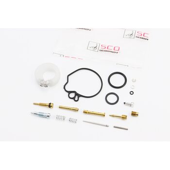 Ремонтний комплект карбюратора Honda TACT AF16, 16 деталей + поплавок