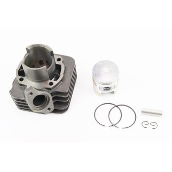 Цилиндр к-кт (цпг) Honda TACT AF09/AF16 65cc-44мм (палец 10мм, крепление глушителя 47мм, без прокладок)