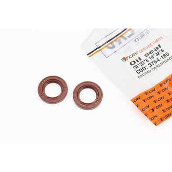 Сальники к-кт 2шт (19x32x6; 20x32x6) коленвала, Honda DIO AF56, коричневые, от 10шт -20%