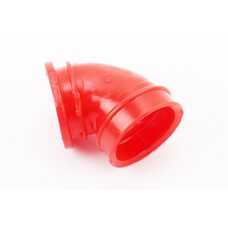 Патрубок фільтра повітряного Suzuki AD50, силікон (ЧЕРВОНИЙ)