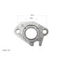 Прокладка патрубка карбюратора Honda DIO AF34/35 (пластмасс) d-18mm + манжет