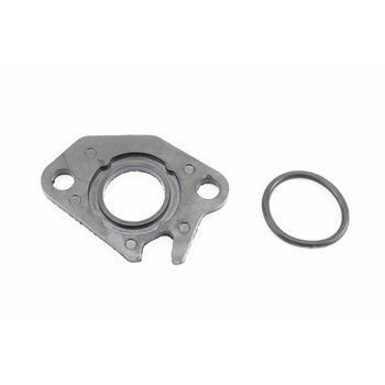 Прокладка патрубка карбюратора Honda DIO AF34/35 (пластмасс) d-18mm + манжет