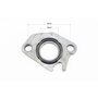 Прокладка патрубка карбюратора Honda DIO AF34 / 35 (пластмас) d-18mm + манжет
