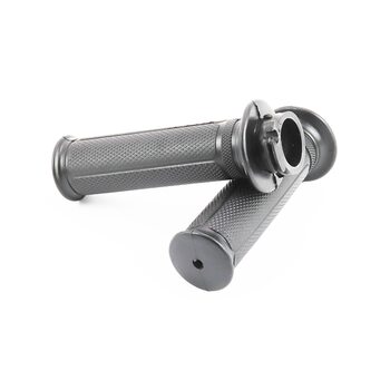 Рукоятка руля левая, правая c вставкой к-кт 2шт Suzuki LET'S (20мм внутренний диаметр левой рукоятки)