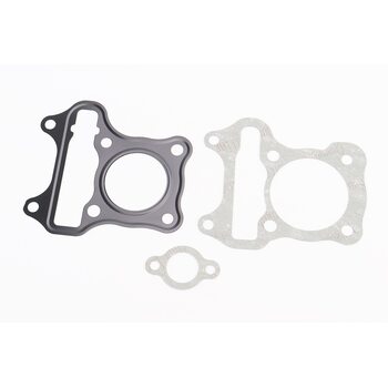 Прокладка поршнева Suzuki LET'S 4T50cc-39мм, к-кт 3 деталі (метал)