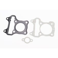 Прокладка поршнева Suzuki LET'S 4T50cc-39мм, к-кт 3 деталі (метал)