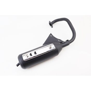 Глушник Honda DIO AF27/AF-30/FIT, тип 1 (накладка хром)