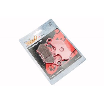 Гальмівні колодки (дискові) Yamaha MIO/EGO к-кт червоні