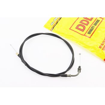 Трос газу Yamaha JOG (наконечник з внутрішнім різьбленням) (трос 161см; кожух 149см)