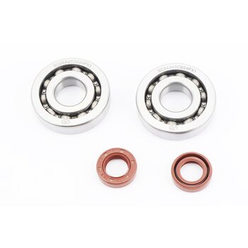 Підшипник колінвалу DIO AF18/27 SCO4A47CS24PX1 (20x52x12) 2шт + сальник 15,5x25,5x7 2шт