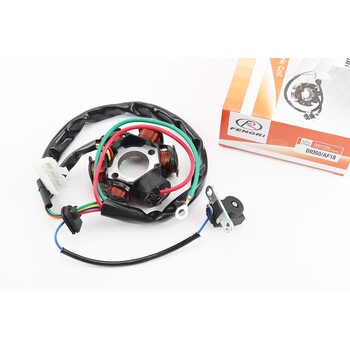 Статор магнето (генератора) Honda DIO AF18 / 27 (6 котушок роз'єм "тато 5 + 1"), від 2шт -5%