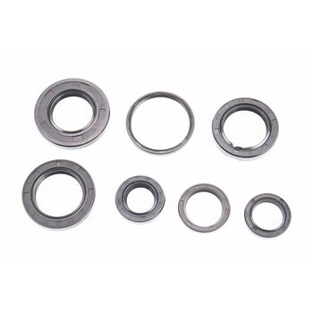 Сальники к-кт 7шт (17x25x5; 17x27x6; 21x28x4; 24x43x6; 25x37x7; 27x40x6; 34x39x3) двигателя, Suzuki AD50