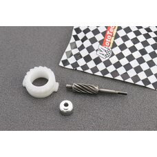 Шестерня спидометра (пластик) + червяк Honda DIO AF38 TOPIC