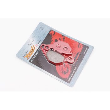 Гальмівні колодки (дискові) Suzuki AD100 / RM 80 / RM 85 / DR-Z 125; KAWASAKI KLX 125L / KMX 125 к-кт червоні