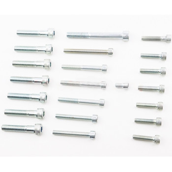 Болты двигателя к-кт (М6х10mm, М6х25mm-6шт, М6х30mm, М6х45mm-2шт, М6х50mm-3шт, М6х55mm, М8х40mm-7шт, М8х70mm) 638 12V
