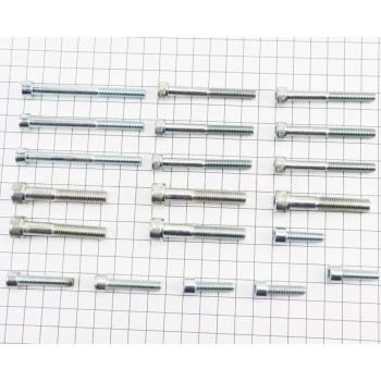 Болты двигателя к-кт (М6х21mm-4шт, М6х30mm-2шт, М6х50mm-6шт, М6х65mm-3шт, М8х45mm-4шт) 634 6V