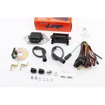 БСЗ / мікропроцесорна система запалювання 1146.3734, з новою котушкою 1135.3705М 6-12V, з силіконовими бронепроводами і надсвічниками