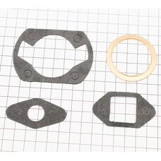 Прокладки цилиндра Карпаты, к-кт 4 детали, (бумага, медь)