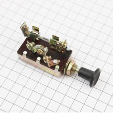 Тумблер включения света, 3 положения (с предохранителем)