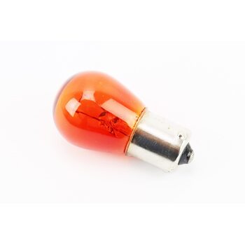 Лампа поворота (большая, желтая с цоколем) 12V/21W BA15S