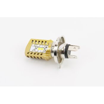 Лампа фары диодная H4 - LED-2 (желтая)