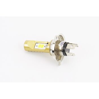 Лампа фари діодна H4 - LED-2+1(лінза)