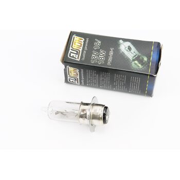 Лампа фары P15D-25-1 12V 18/18W