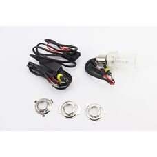 Лампа БИ-XENON H6 (12V 35W DC AMP) 6000K, шт + провода