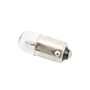 Лампа поворота (белая с цоколем) 12V/4W G10 BA9S