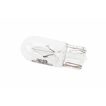 Лампа повороту (біла без цоколя) 12V / 5W W5W