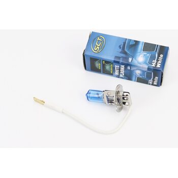 Лампа фары H3 12V 55W галогенная Super White