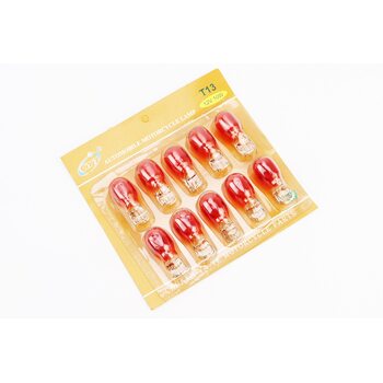 Лампа повороту (помаранчева без цоколя) 12V / 10W Т13 - 10шт