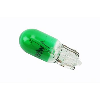 Лампа поворота (зелёная без цоколя) 12V/3W T10