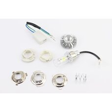 Лампа фари діодний LED-2 SUPER універсальна (к-кт різних кріплень), з стабілізатором