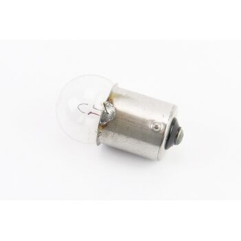 Лампа повороту (біла з цоколем) 12V/5W G18 BA15s