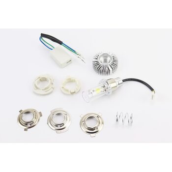 Лампа фары диодная LED-2 SUPER универсальная (к-кт разных креплений), с стабилизатором